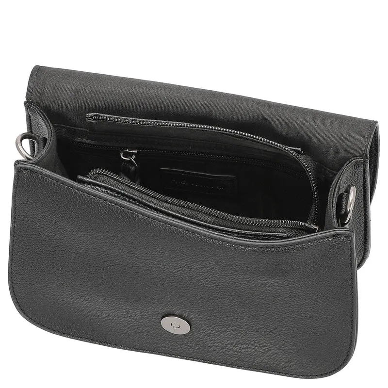 FREDsBRUDER Good Vibes Only Crossbag - Bolso de hombro 22 cm (black)