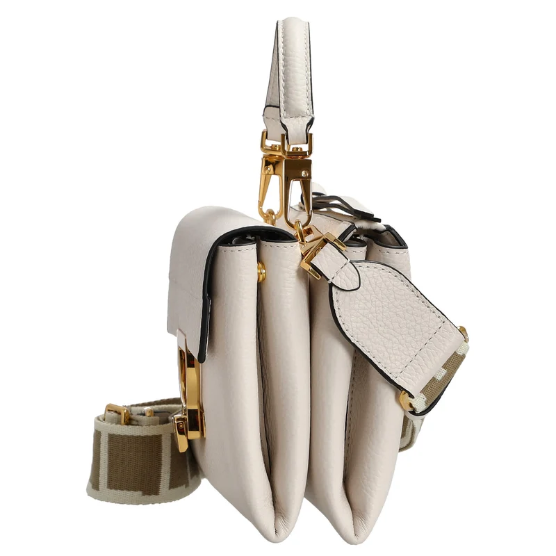 Coccinelle Arlettis Signature - Bolso de mano 19 cm (blanco)