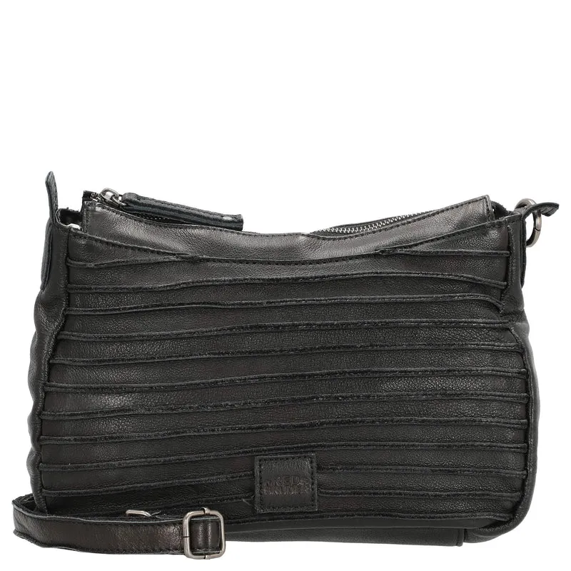 FREDsBRUDER Riffel Likely - Bandolera 38 cm (negro)