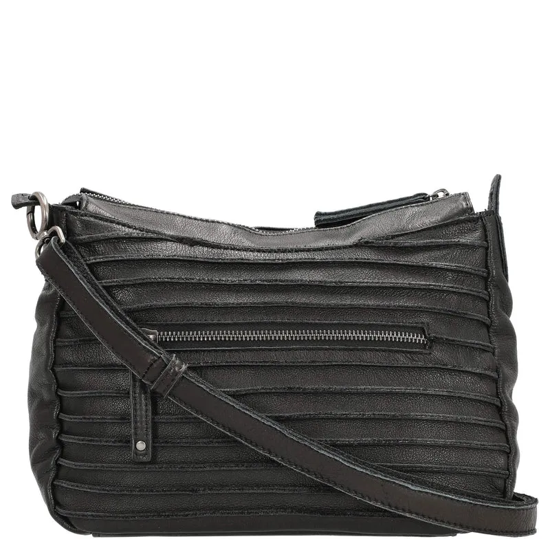 FREDsBRUDER Riffel Likely - Bandolera 38 cm (negro)