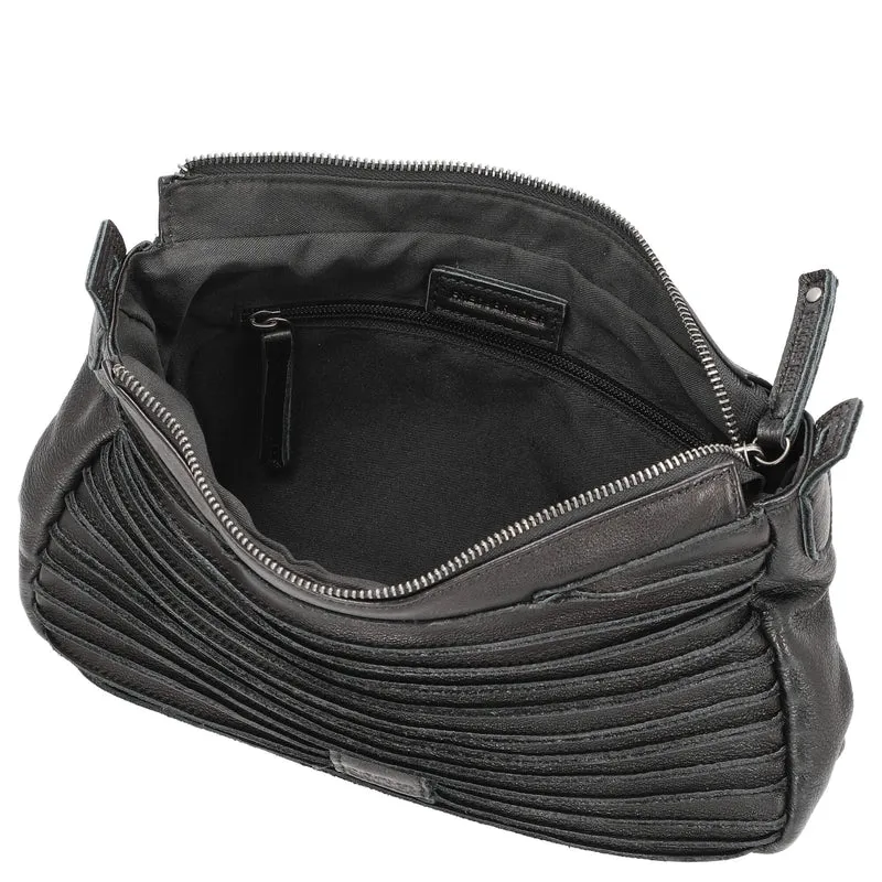 FREDsBRUDER Riffel Likely - Bandolera 38 cm (negro)