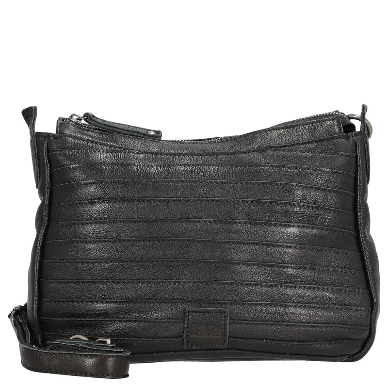 FREDsBRUDER Layer Likely - Bandolera 38 cm (negro)