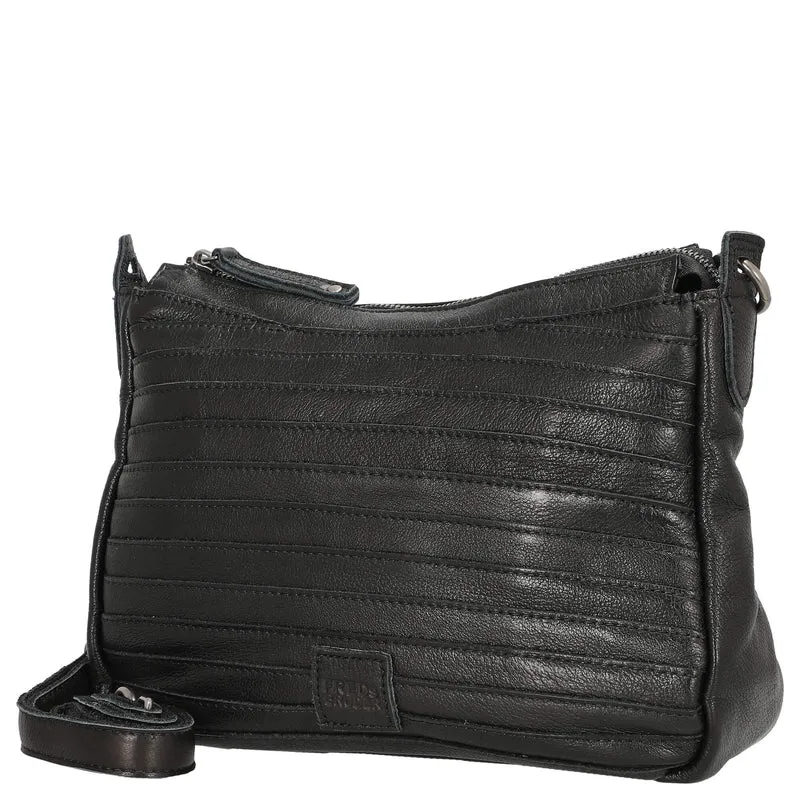 FREDsBRUDER Layer Likely - Bandolera 38 cm (negro)