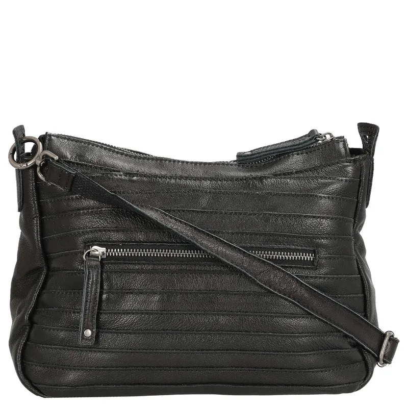 FREDsBRUDER Layer Likely - Bandolera 38 cm (negro)