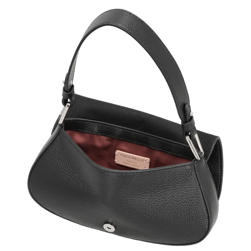 Coccinelle Myrtha Maxi Log - Bolso de hombro 24 cm (noir)