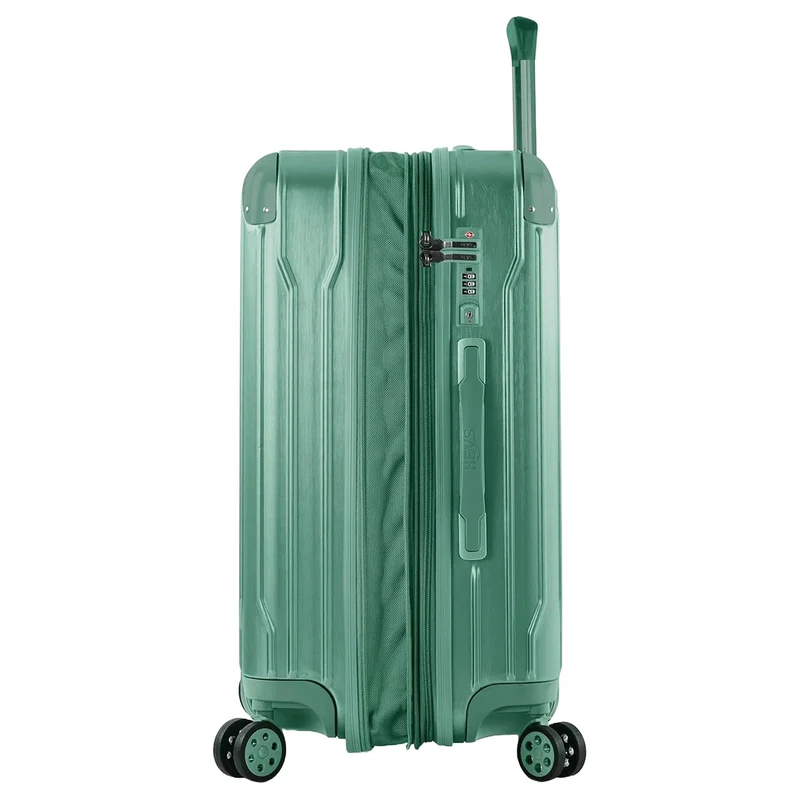 Heys Xtrak - Trolley de 4 ruedas M 66 cm expandible (midnight green)