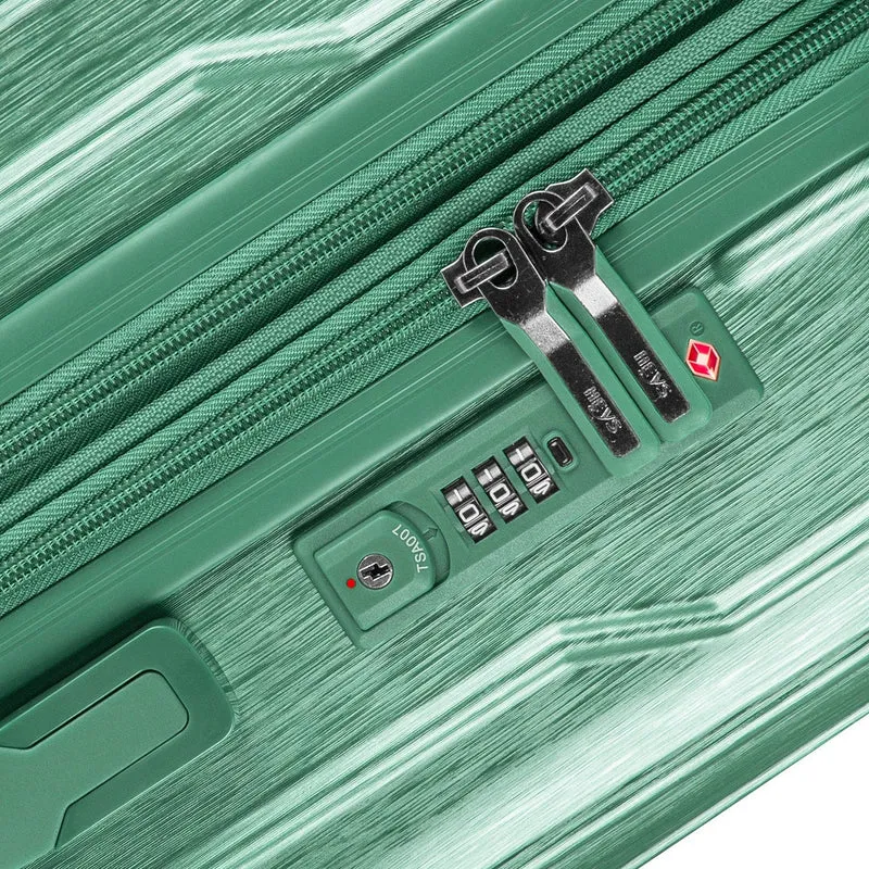 Heys Xtrak - Trolley de 4 ruedas M 66 cm expandible (midnight green)