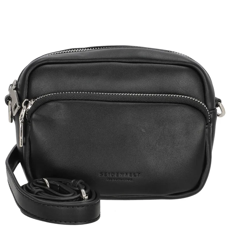 Seidenfelt Hede Crossbody - Bolso bandolera 17 cm (black)