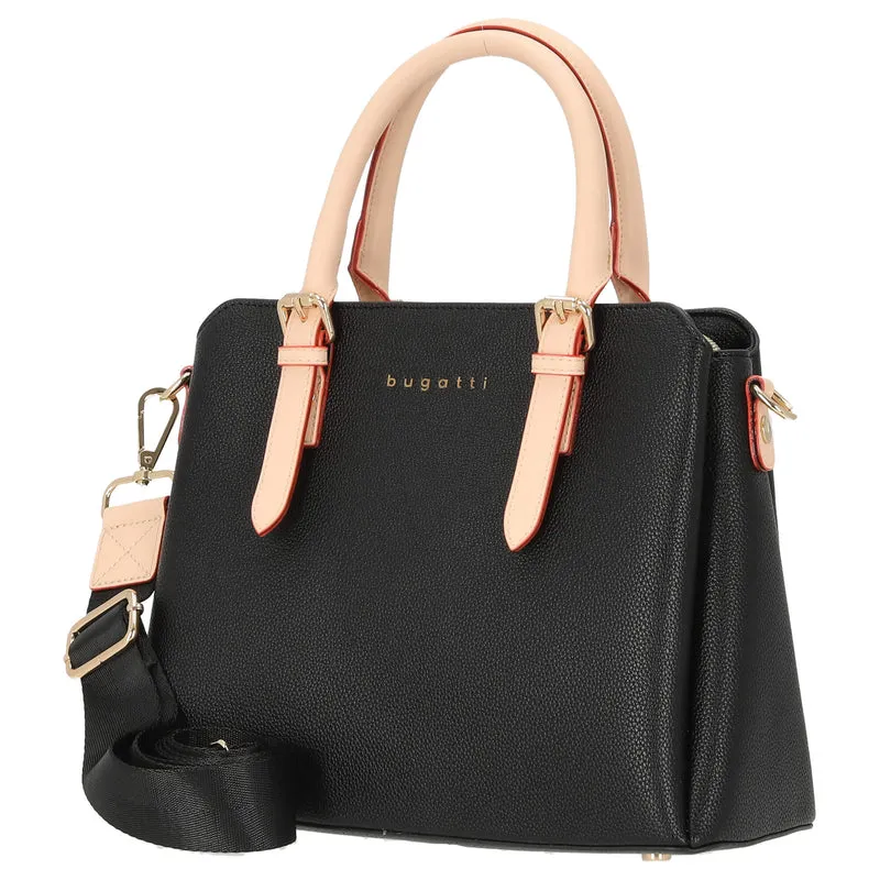 bugatti Ella M - Bolso de mano 30 cm (black)