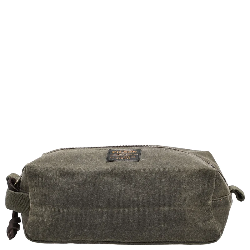 Filson Tin Cloth - Neceser 23 cm (otter green)