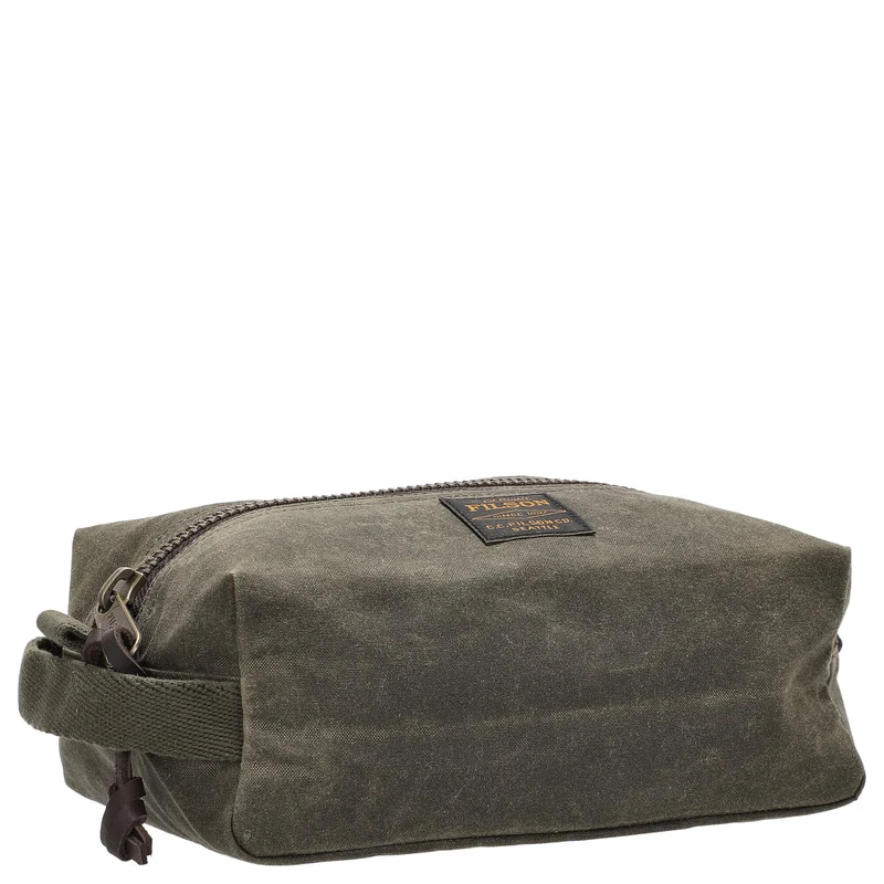 Filson Tin Cloth - Neceser 23 cm (otter green)