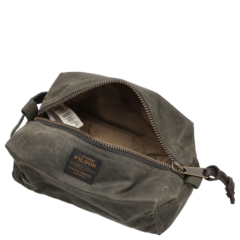 Filson Tin Cloth - Neceser 23 cm (otter green)