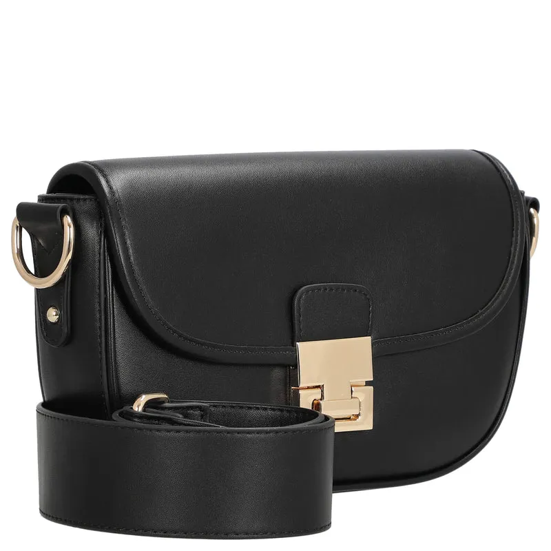 Seidenfelt Viiala Crossbody - Bolso bandolera 26 cm (black)