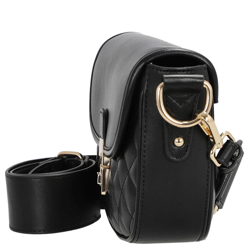 Seidenfelt Viiala Crossbody - Bolso bandolera 26 cm (black quilted)