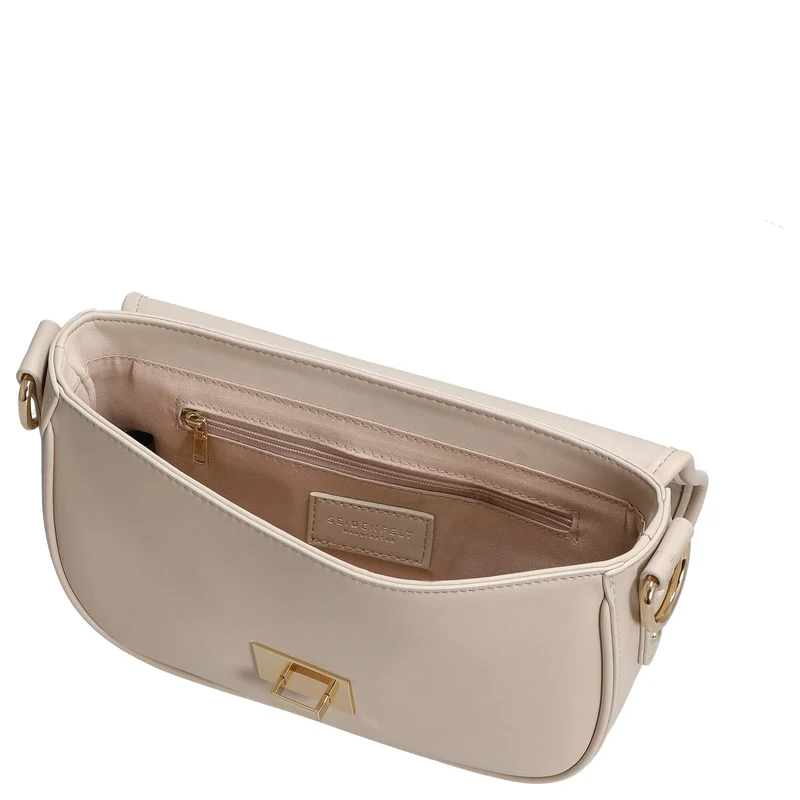 Seidenfelt Viiala Crossbody - Bolso bandolera 26 cm (buttermilk)