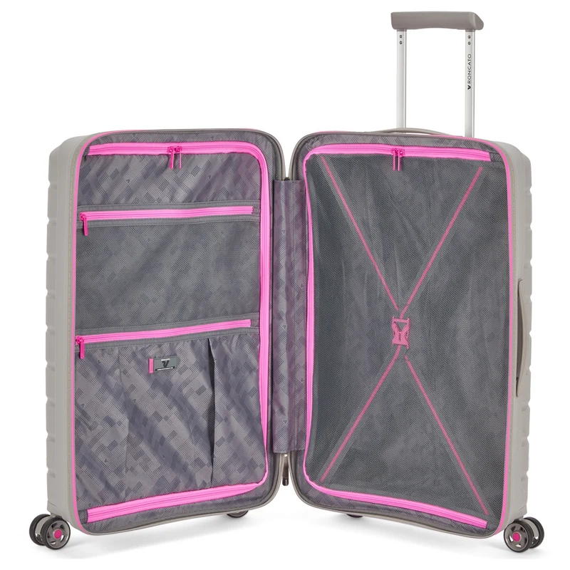 Roncato B-Flying Neon - 4-Rollen-Trolley M 68 cm (grigio)
