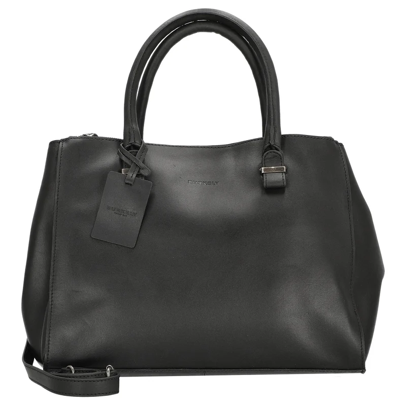 Burkely Vintage Wieske Workbag - Bolso de mano 35 cm (black)