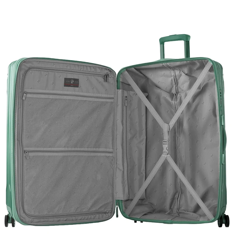 Heys Xtrak - Set de trolley con 4 ruedas 3 piezas expandible (midnight green)