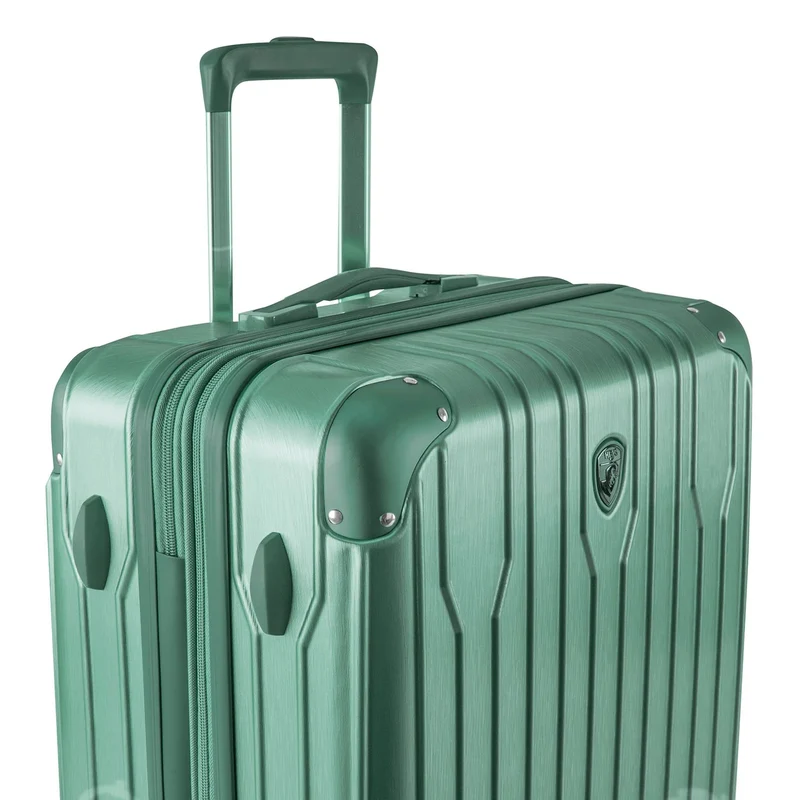 Heys Xtrak - Set de trolley con 4 ruedas 3 piezas expandible (midnight green)