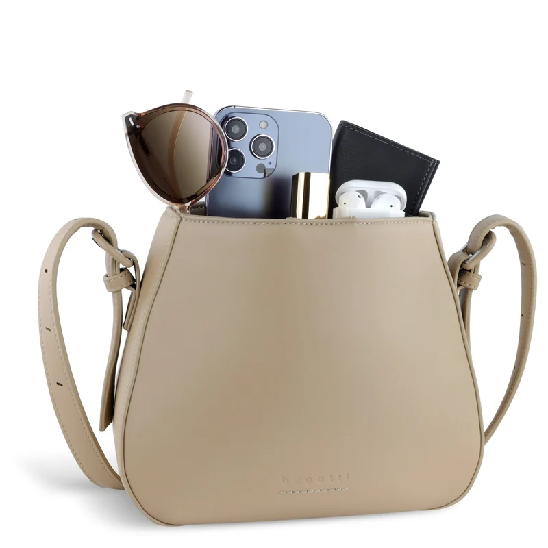 bugatti Luna - Bolso de hombro S 23 cm (beige)