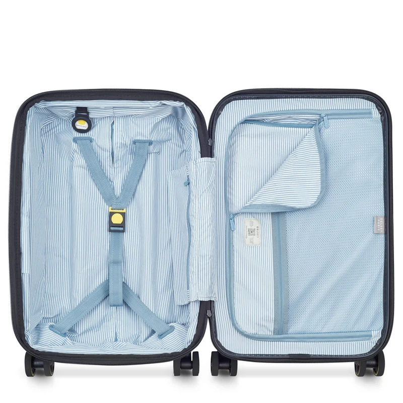 Delsey Paris Turenne 2.0 - Trolley de cabina con 4 ruedas S 56 cm erw. (grün)