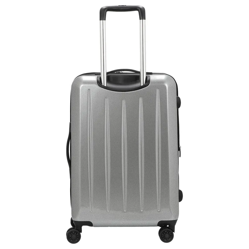 CHECK.IN London 2.0 - Trolley de 4 ruedas 67 cm (carbon silber)