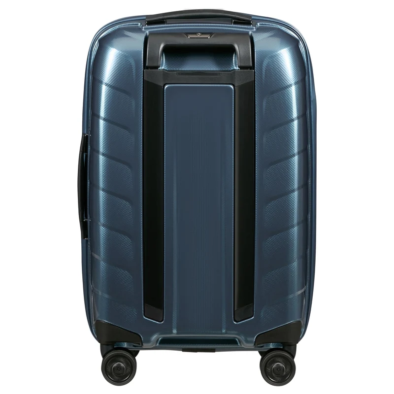 Samsonite Attrix - Trolley de cabina con 4 ruedas S 55/35 cm erw. (steel blue)