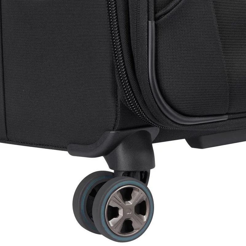 Delsey Paris Helium Dlx 2.0 Slim Line - Trolley de cabina con 4 ruedas 55 cm (schwarz)