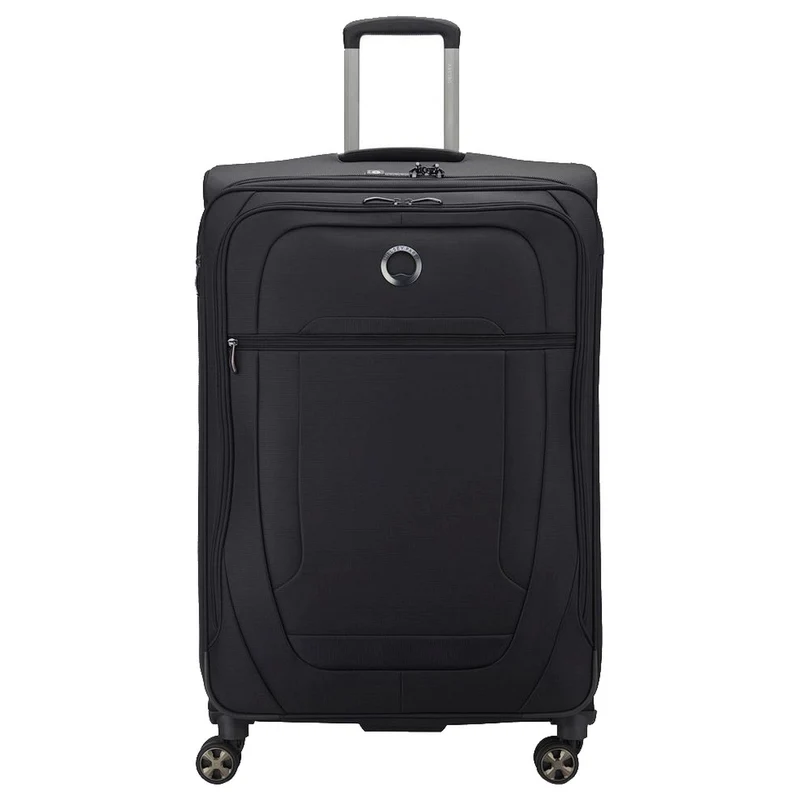 Delsey Paris Helium Dlx 2.0 erweiterbar - Trolley de 4 ruedas 77cm (schwarz)