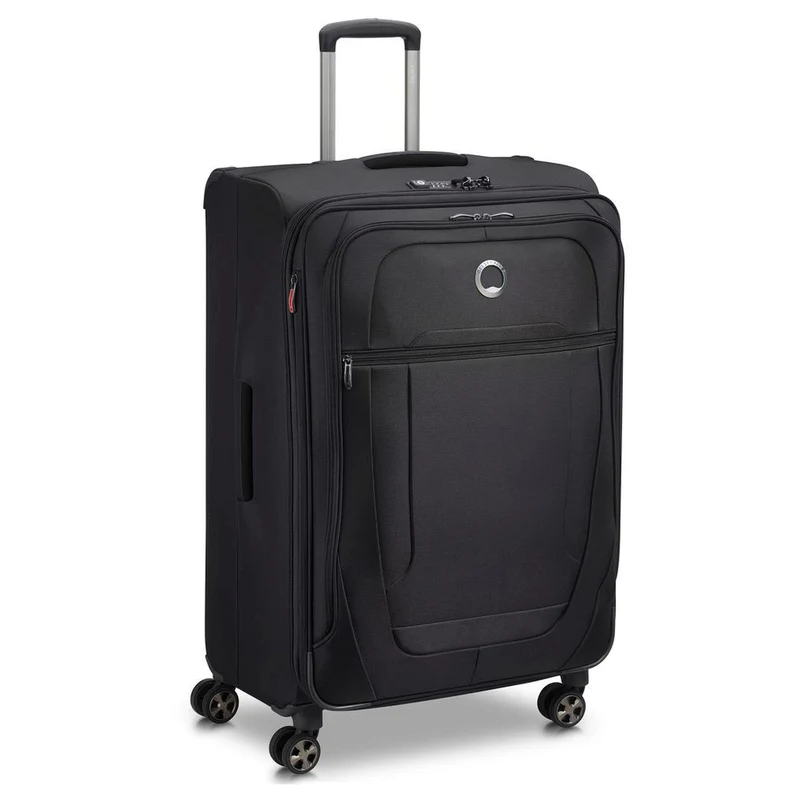 Delsey Paris Helium Dlx 2.0 erweiterbar - Trolley de 4 ruedas 77cm (schwarz)