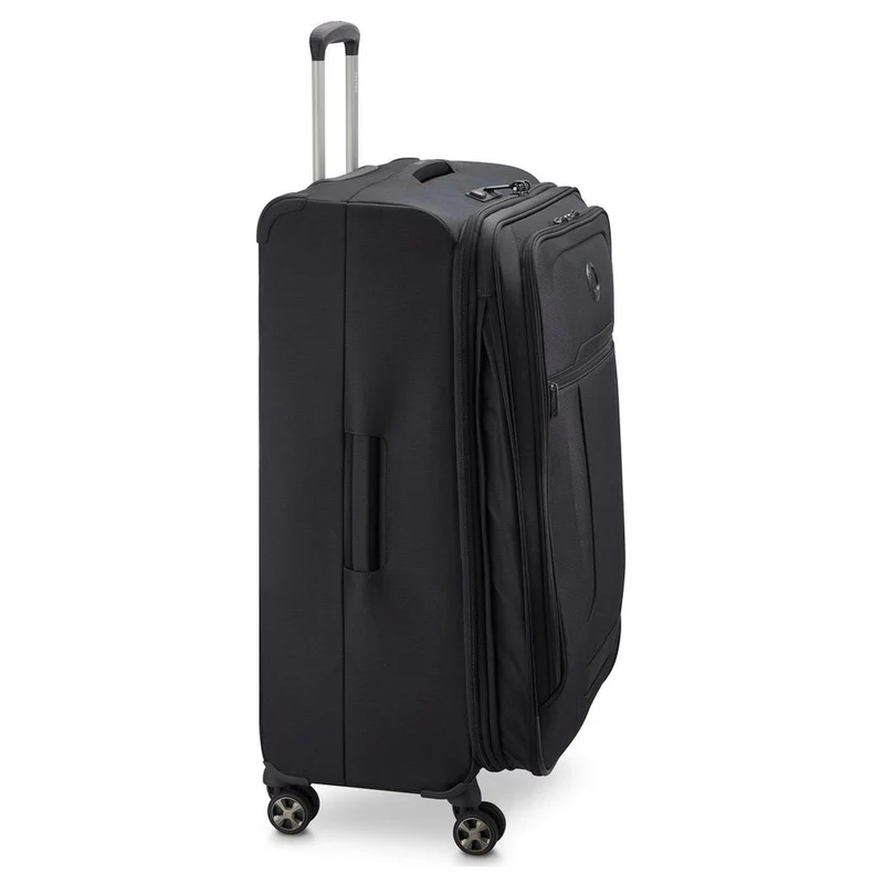 Delsey Paris Helium Dlx 2.0 erweiterbar - Trolley de 4 ruedas 77cm (schwarz)