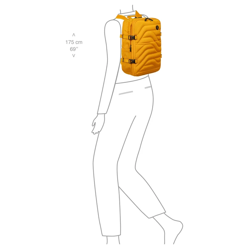 Brics BY Ulisse Soft - Mochila de viaje 15" 42 cm expandible (mango)