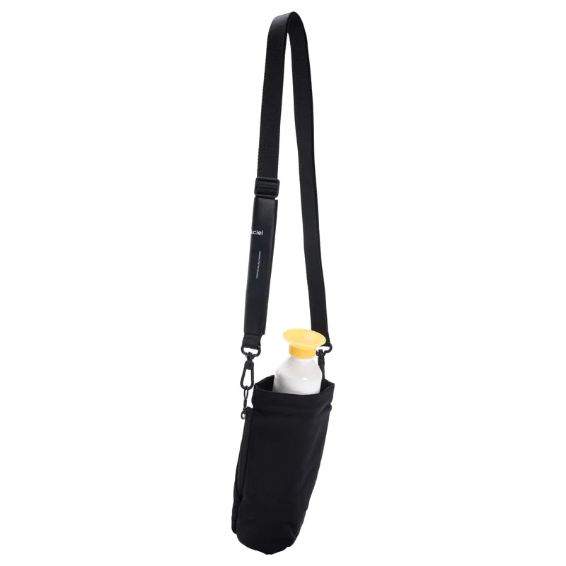 Côte&Ciel Taro Smooth - Bolso bandolera 23.5 cm (schwarz)