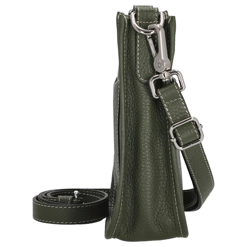 Picard Kronberg - Bolso bandolera 19 cm Rindsleder (pesto)