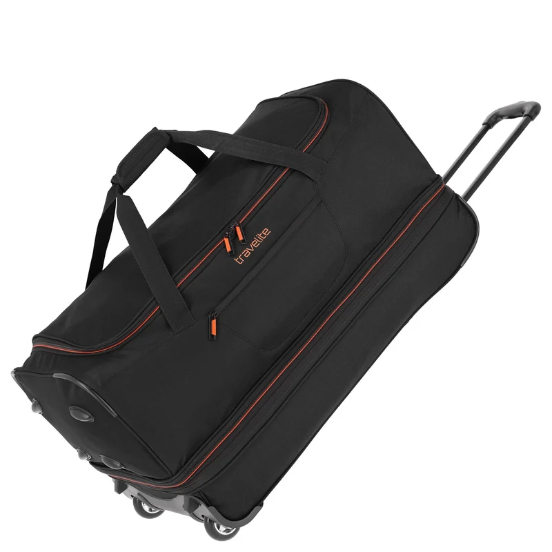 Travelite Basics - Bolsa de viaje con ruedas 98/119L 70 cm expandible (schwarz)