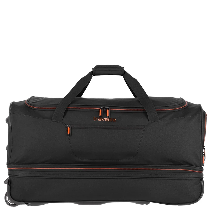 Travelite Basics - Bolsa de viaje con ruedas 98/119L 70 cm expandible (schwarz)