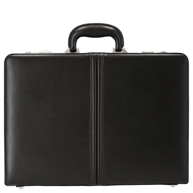 D&N Tradition Business - Maletín 45 cm cuero bovino (color: negro)