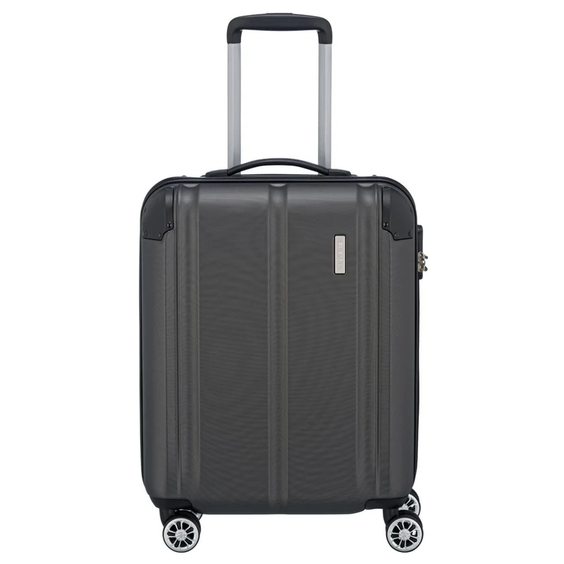 Travelite City - Trolley de cabina con 4 ruedas S 55 cm (anthracite)
