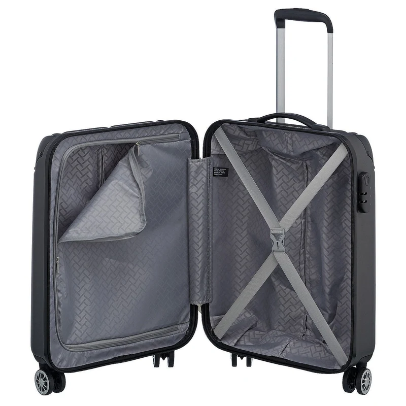 Travelite City - Trolley de cabina con 4 ruedas S 55 cm (anthracite)