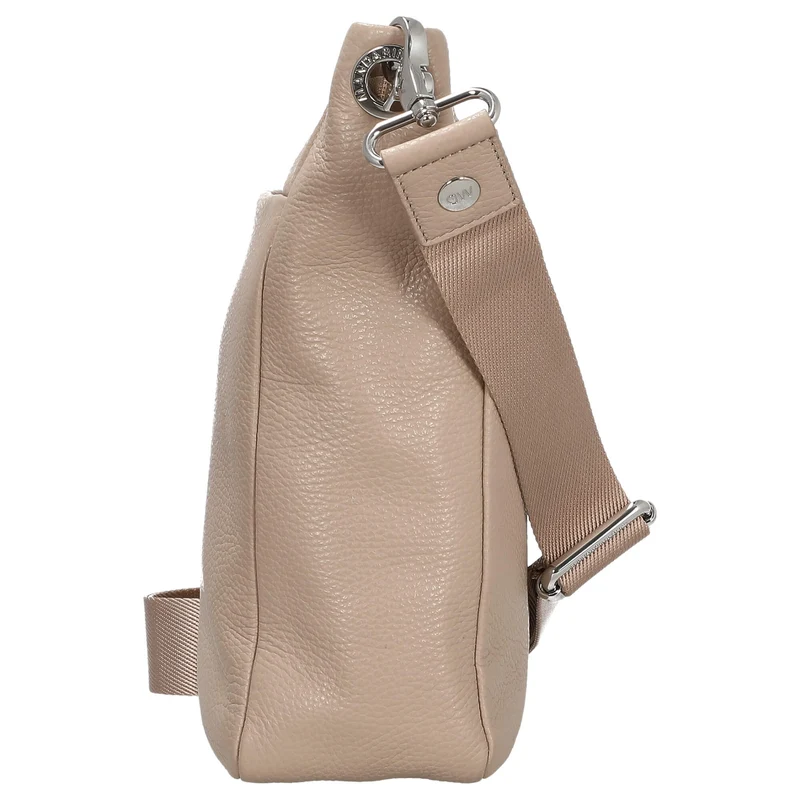 Mandarina Duck Mellow Leather - Bolso bandolera L 35 cm (warm taupe)