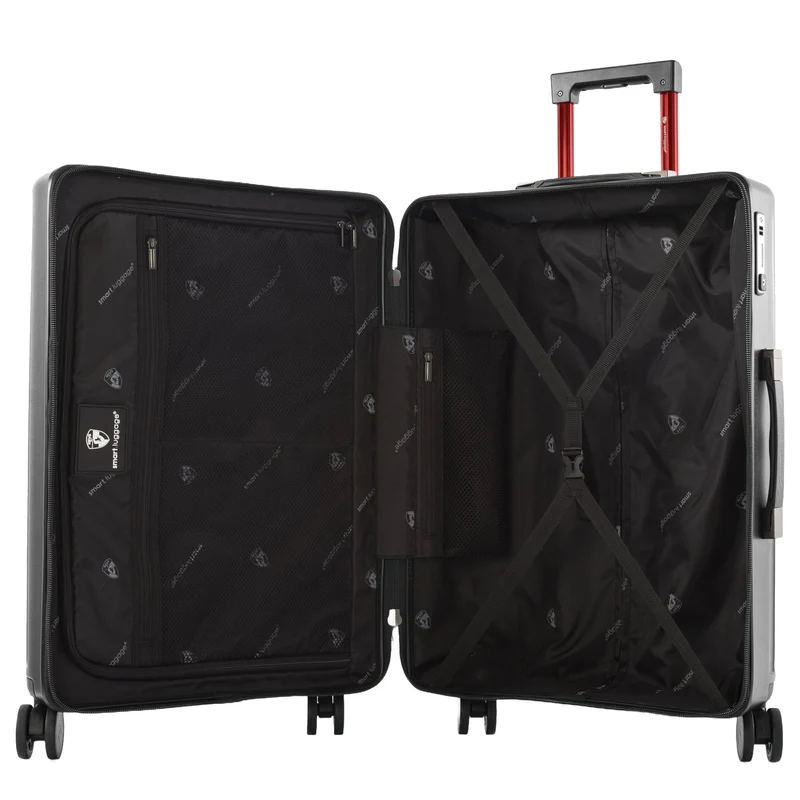 Heys SmartLuggage - Trolley de 4 ruedas M (black)