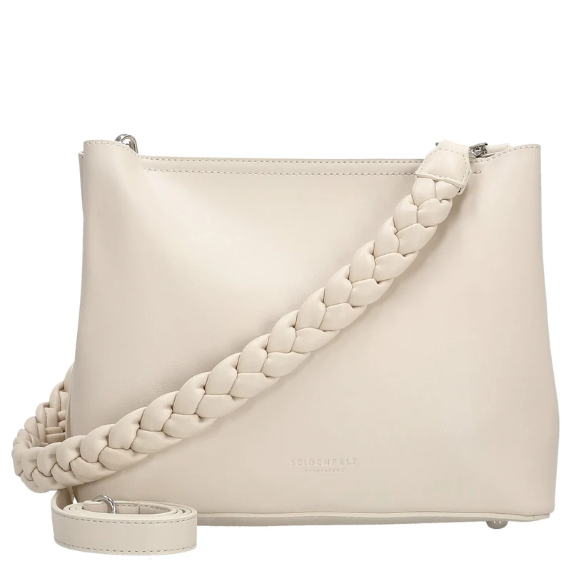 Seidenfelt Melbu Hobo - Bolso de hombro 26 cm (creme)