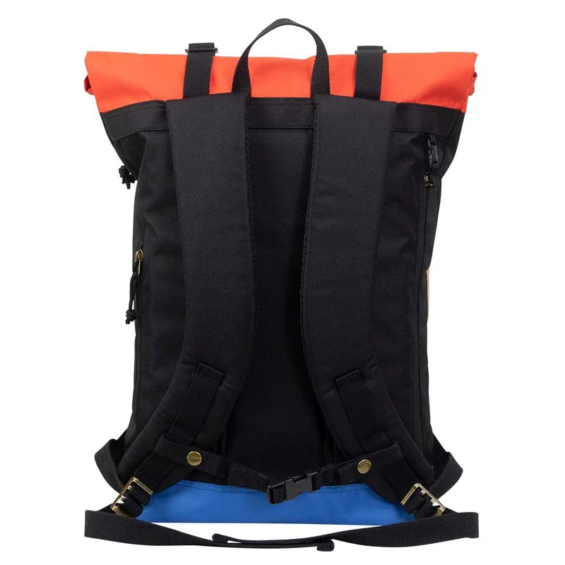Doughnut Christopher Reborn 18 - Mochila Rolltop 15" 45 cm (black x grapefruit)