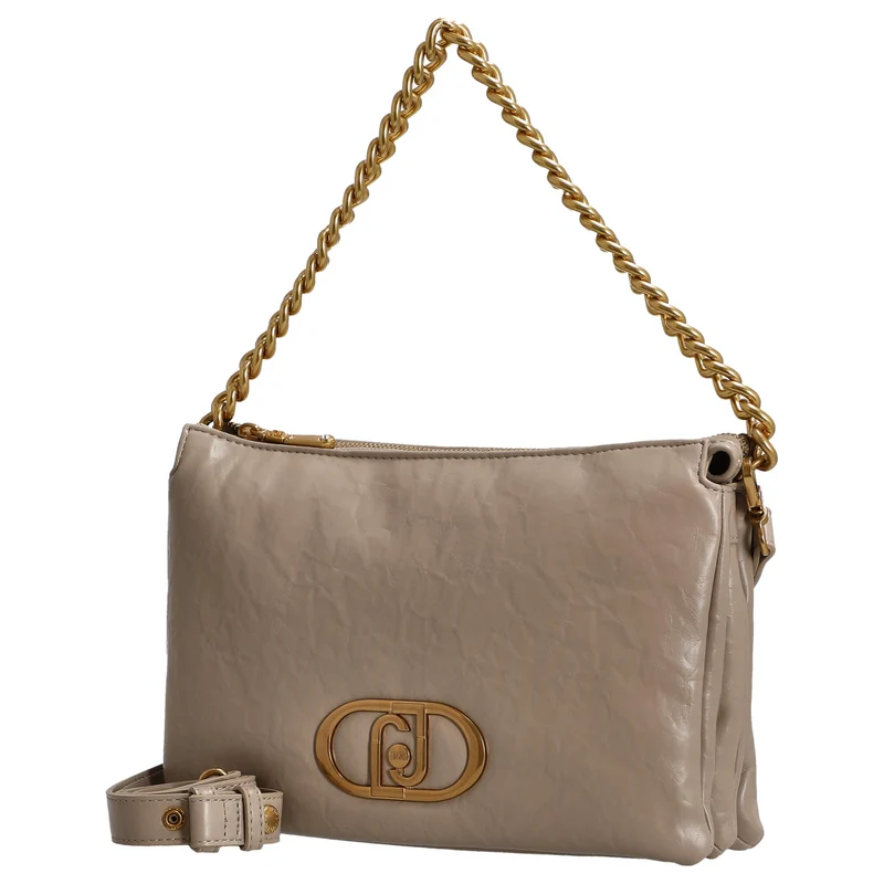 Liu Jo Lapuffy - Bolso bandolera M 40 cm (dark sand)