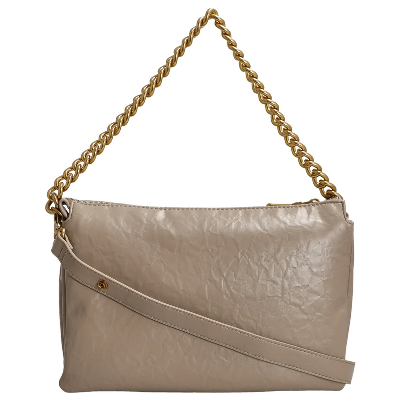 Liu Jo Lapuffy - Bolso bandolera M 40 cm (dark sand)