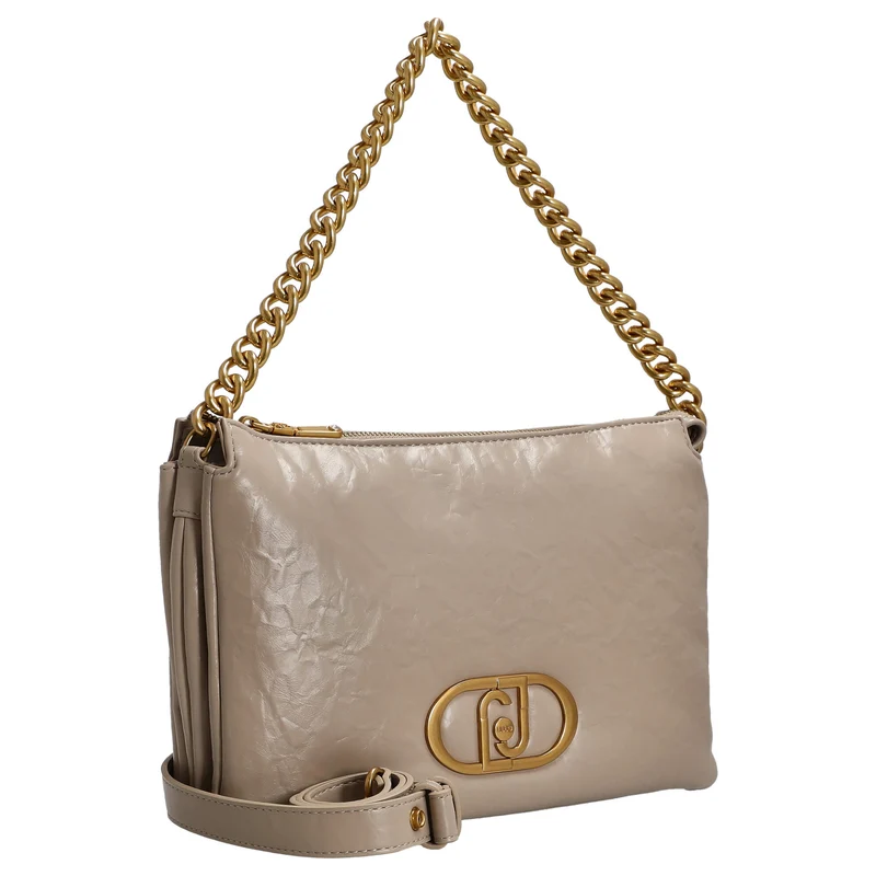 Liu Jo Lapuffy - Bolso bandolera M 40 cm (dark sand)