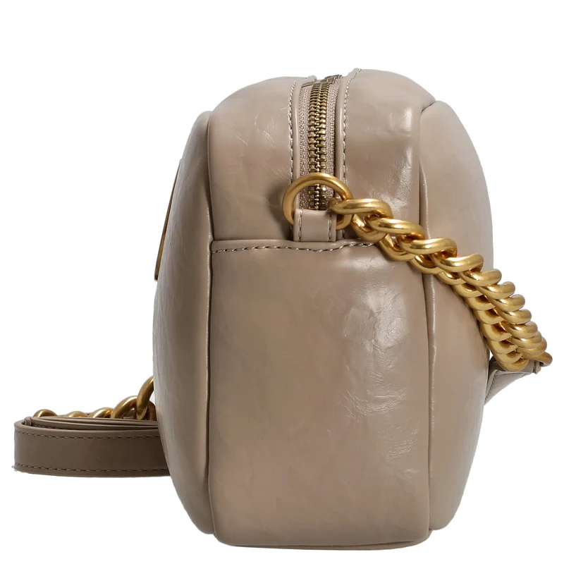 Liu Jo Lapuffy - Bolso de hombro M 23 cm (color: arena oscura)