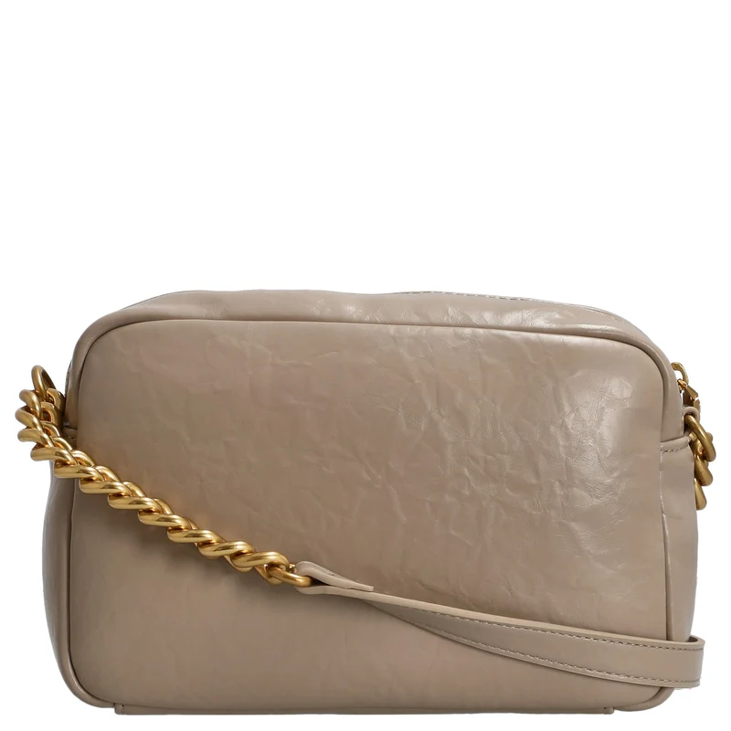 Liu Jo Lapuffy - Bolso de hombro M 23 cm (color: arena oscura)