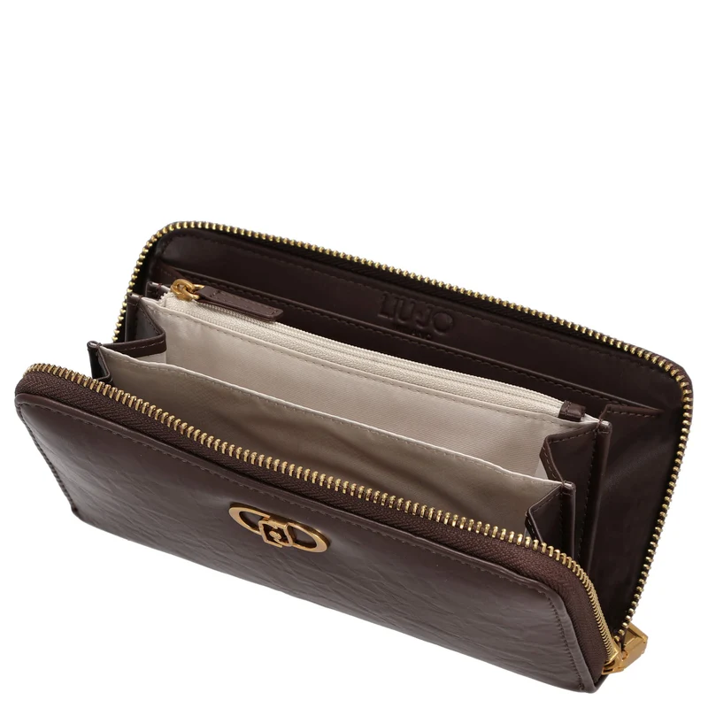 Liu Jo Lapuffy - Monedero XL 12cc 19 cm (color: t.moro)
