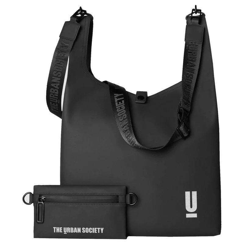 The Urban Society Market - Bolso saco 34 cm (schwarz)